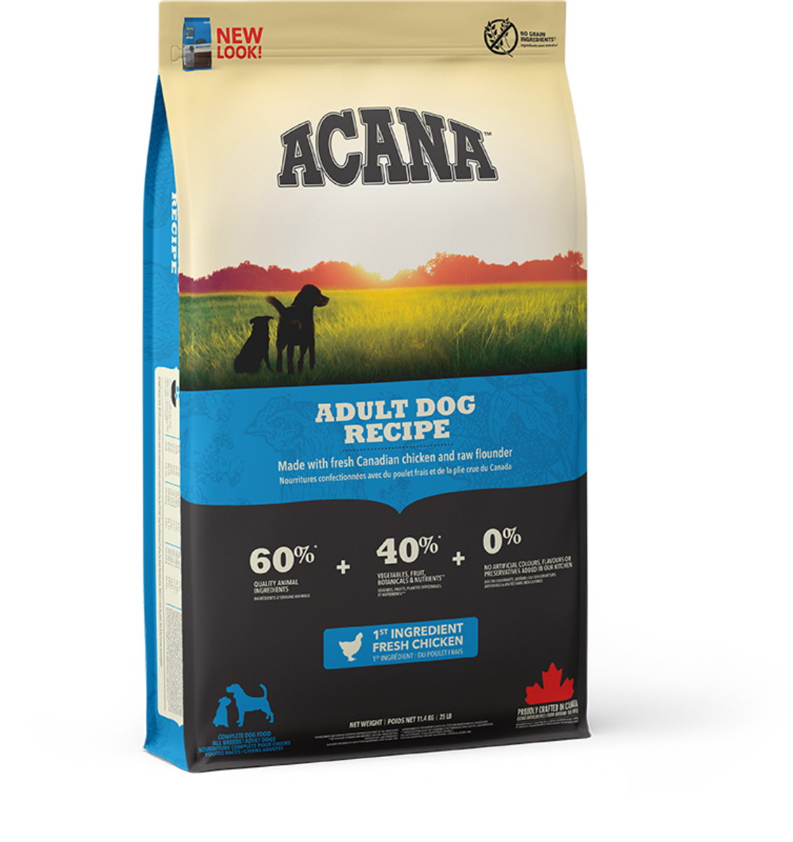 ACANA Heritage Grain Free Adult Dry Dog Food - 11.4kg